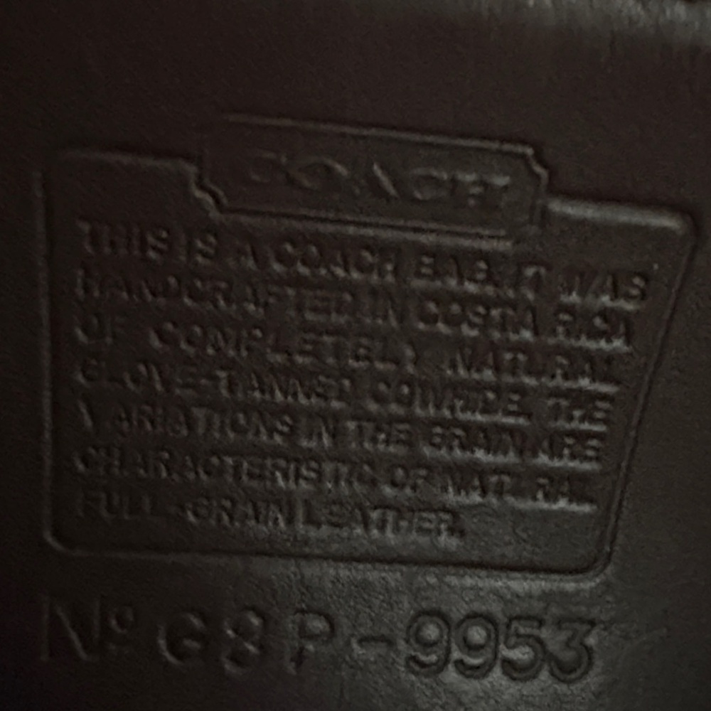 Coach Dark Brown Shoulder Bag - Picture 3 of 4